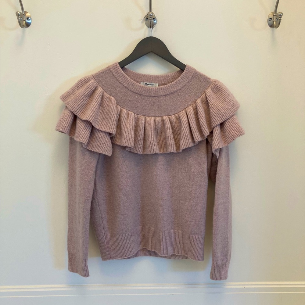 Madewell Ruffle Sweater